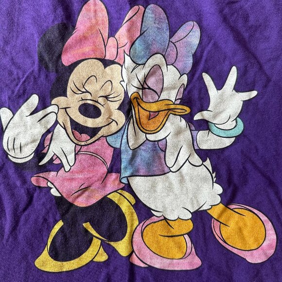VINTAGE DISNEY SHIRT XL MINNIE MOUSE DAISY - Picture 3 of 6